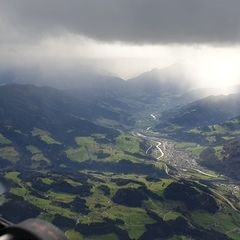 Flugwegposition um 11:24:40: Aufgenommen in der Nähe von Gemeinde Werfenweng, 5453, Österreich in 2954 Meter